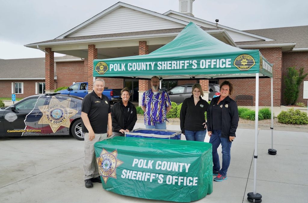 City Serve partnered with the Polk County Sheriff’s Department for their county-wide book drive