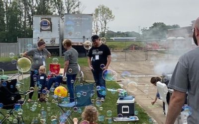 Saydel Schools City Serve Teams kicked off the football season with a tailgate for teachers and staff