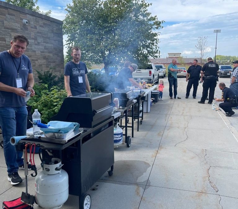 Our Ankeny Police Department City Serve Team provided lunch last Friday for the officers, administration and staff