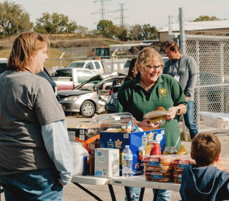 Our Polk County Sheriff’s City Serve Team provided lunch last Friday for the officers