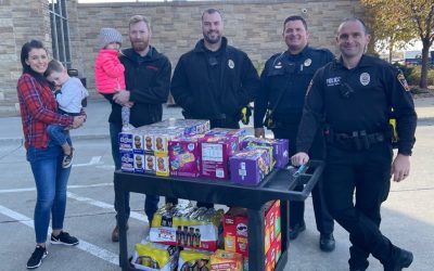 City Serve Team delivered snacks to the first responders who protect and serve our communities