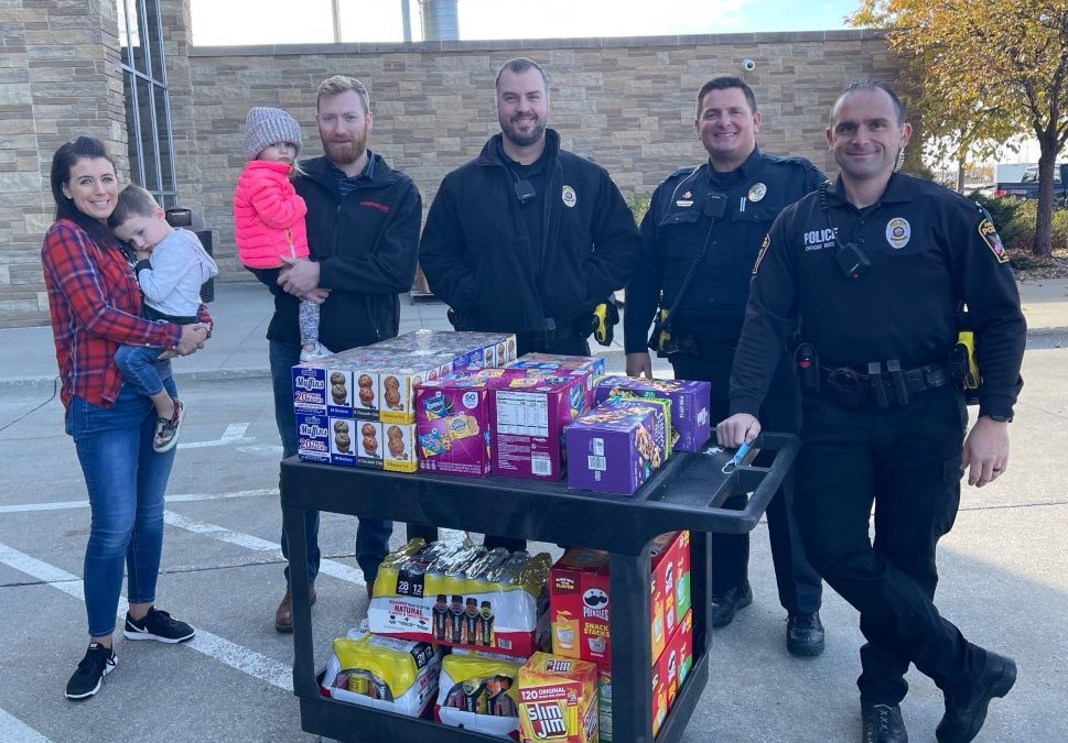 City Serve Team delivered snacks to the first responders who protect and serve our communities