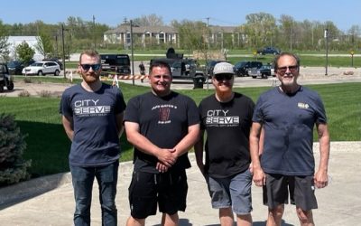 Our Ankeny Police Department City Serve Team helped set up for last week’s Ankeny Police Department Open House