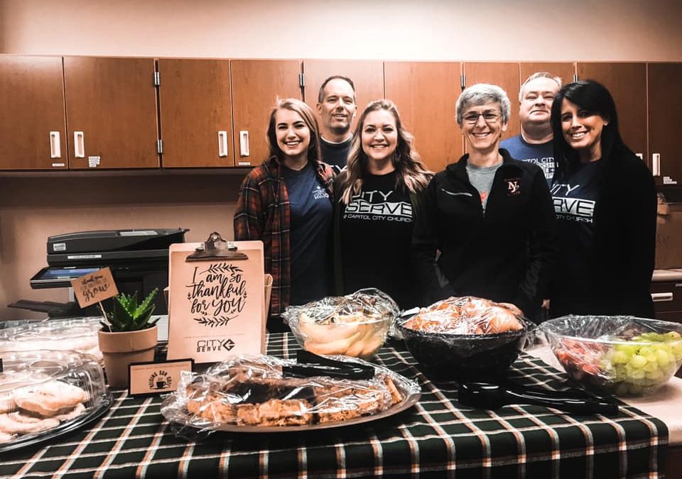 City Serve provided breakfast for teachers in the North Polk School District. We support our schools!